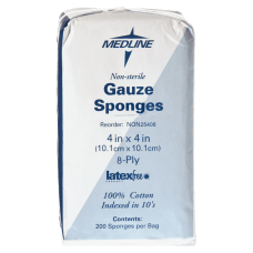 Medline Gauze Sponges Nonsterile 4 x