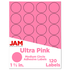 JAM Paper Circle Label Sticker Seals