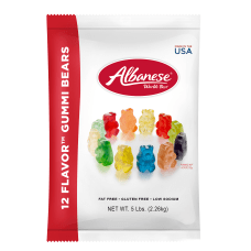 Albanese Confectionery Gourmet Gummy Bears Assorted