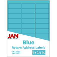 JAM Paper Mailing Address Labels Rectangle
