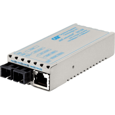 Omnitron miConverter 10100 Plus Ethernet Fiber