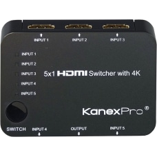 KanexPro 5x1 HDMI Switcher with 4K