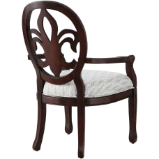 Powell Lawrence Accent Chair GrayEspresso