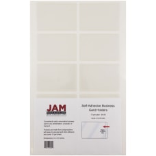 JAM Paper Self Adhesive Business Card