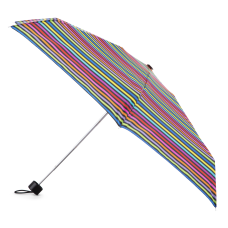 Totes Purse Umbrella Small Colorful Stripes