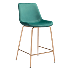 Zuo Modern Tony Counter Chair GreenGold