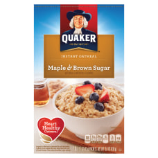 Quaker Instant Oatmeal Maple Brown Sugar