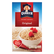 Quaker Instant Oatmeal Original 098 Oz