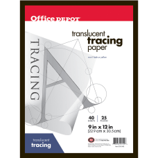 Office Depot Brand Tracing Pad 9