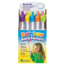 Learning Resources 15 Rainbow Hand Pointers