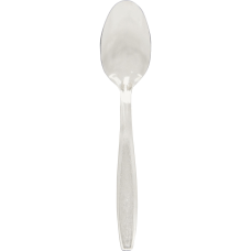 Solo Extra Heavyweight Cutlery Clear Teaspoons