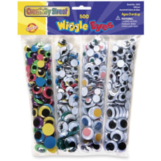 Chenille Kraft Wiggle Eyes Assortment Pack