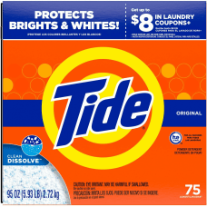 Tide Powder Laundry Detergent Concentrate Powder