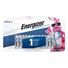 Energizer Ultimate Lithium Batteries AAA Pack