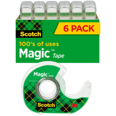 Scotch Magic Invisible Tape In Dispensers