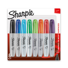Sharpie Permanent Markers Chisel Tip Assorted