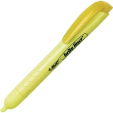 BIC Brite Liner Retractable Highlighters Chisel