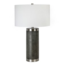 LumiSource Cylinder Contemporary Table Lamp 26