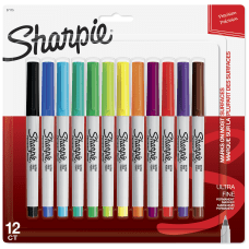 Sharpie Permanent Ultra Fine Point Markers