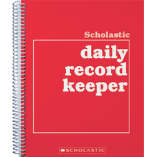 Scholastic Undated Daily Record Keeper
