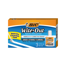 BIC Wite Out Correction Fluid With