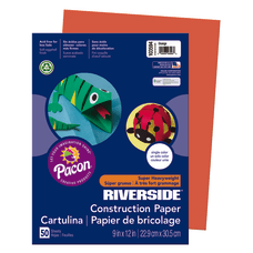 Riverside Groundwood Construction Paper 100percent Recycled