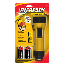 Eveready Industrial 2D LED Flashlight Yellow