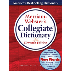 Merriam Webster PrintedElectronic Collegiate Dictionary 11th