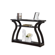 Monarch Specialties Console Table Curved 3