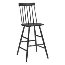 Zuo Modern Ashley Bar Chair Black