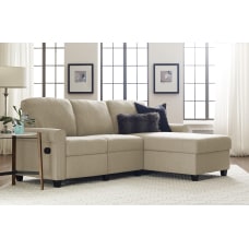 Serta Copenhagen Reclining Sectional With Storage