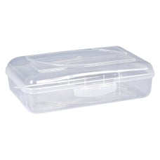 plastic pencil container