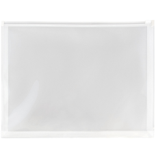 JAM Paper Plastic Envelopes Zipper Closure