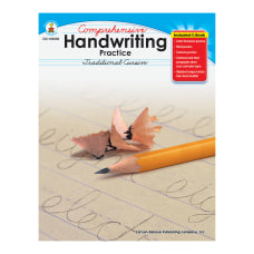 Carson Dellosa Comprehensive Handwriting Practice Traditional
