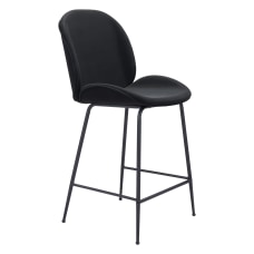Zuo Modern Miles Counter Chair Black