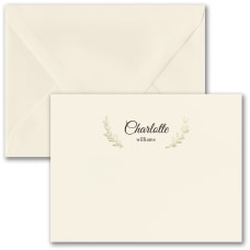Custom Premium Stationery Flat Note Cards
