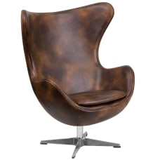 Flash Furniture Swivel Egg Chair With