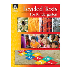 Shell Education Leveled Texts Grade K