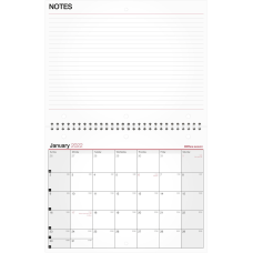 Office Depot Brand Monthly DeskWall Calendar