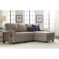 Serta Copenhagen Reclining Sectional With Storage