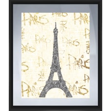 PTM Images Framed Art Paris Gold
