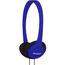 Koss KPH7 Headphone Stereo Blue Wired