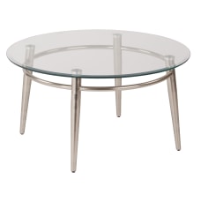 Ave Six Brooklyn Glass Top Table