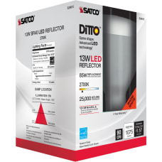 Satco 13W BR40 LED 2700K Bulb