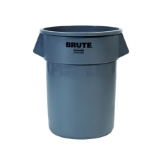 Rubbermaid Commercial BRUTE Round Plastic Refuse