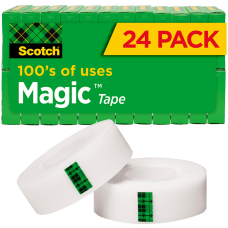 Scotch Magic Tape Invisible 34 in