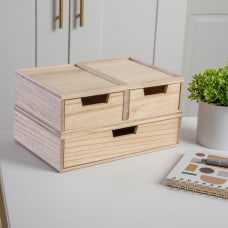 Martha Stewart Weston Stackable Boxes With