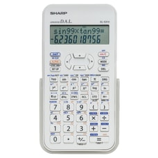 Sharp EL 531XBDW Handheld Scientific Calculator