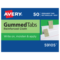 Avery Gummed Index Tabs 716 x