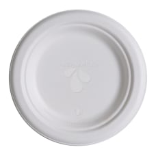Highmark ECO Compostable Sugarcane Paper Plates